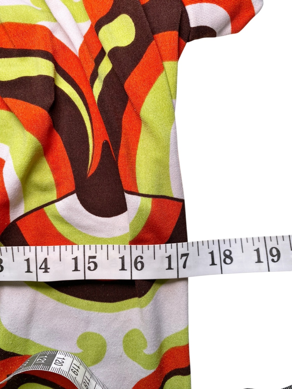 Forever Retro 70s Geometric
Psychedelic Print Mini Dress Mod Shift - Picture 10 of 14